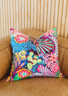 Fiesta Floral Linen Euro Pillow