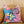 Fiesta Floral Linen Euro Pillow