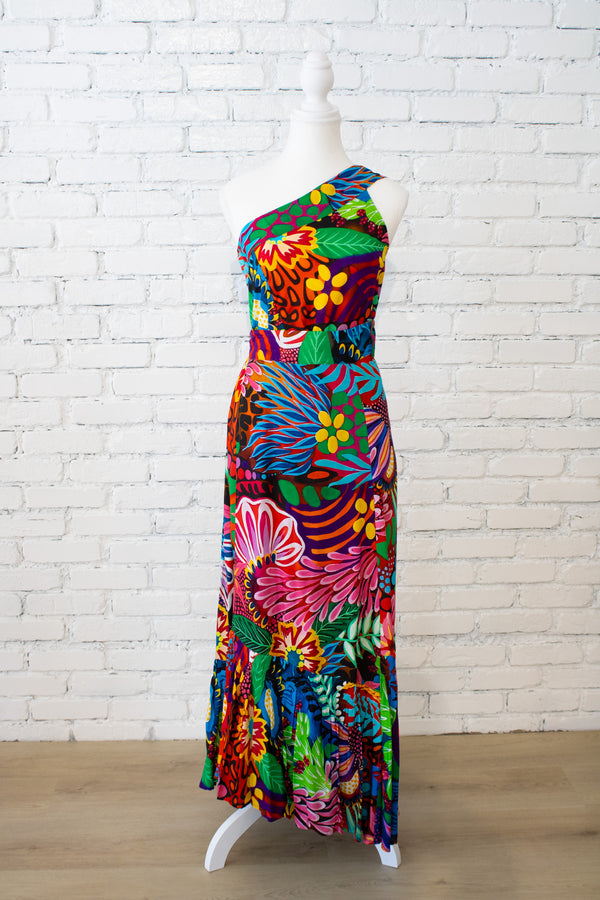 Fiesta Floral 3-Way Wrap Skirt