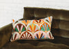 Fresco Fans Linen Lumbar Pillow