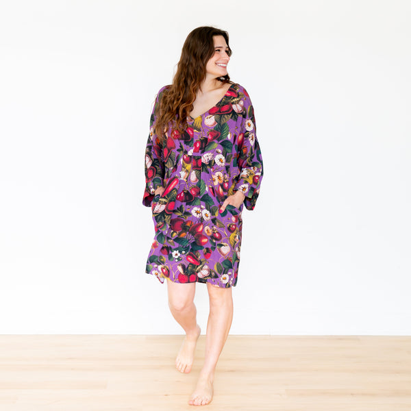 Fall Fraise Scoop Pocket Dress