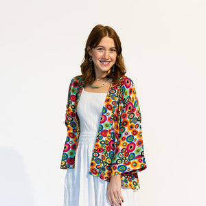 Stacking Stones Short Kimono