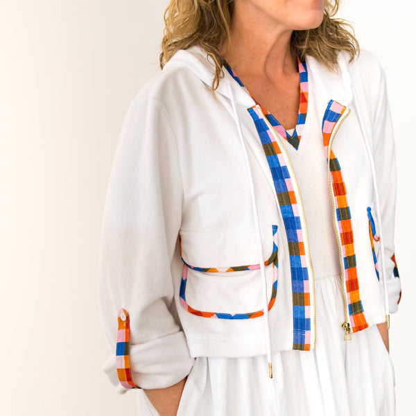 Colonial Madras French Terry Jacket