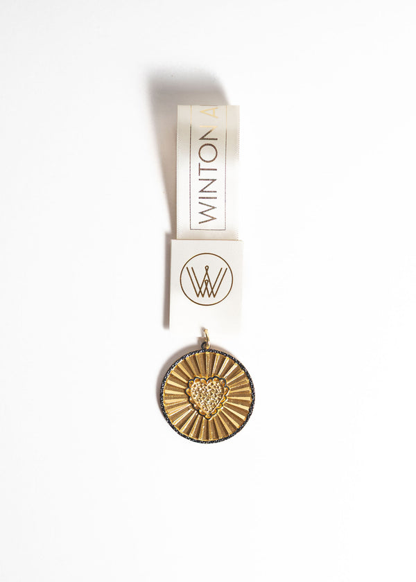 San Miguel Statement Charm - Gold