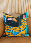 Jungle Party Linen Euro Pillow