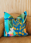 Jungle Party Linen Euro Pillow