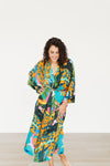 Jungle Party Wrap-Tie Dress