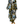Floral patterned dress on a mannequin against a white background