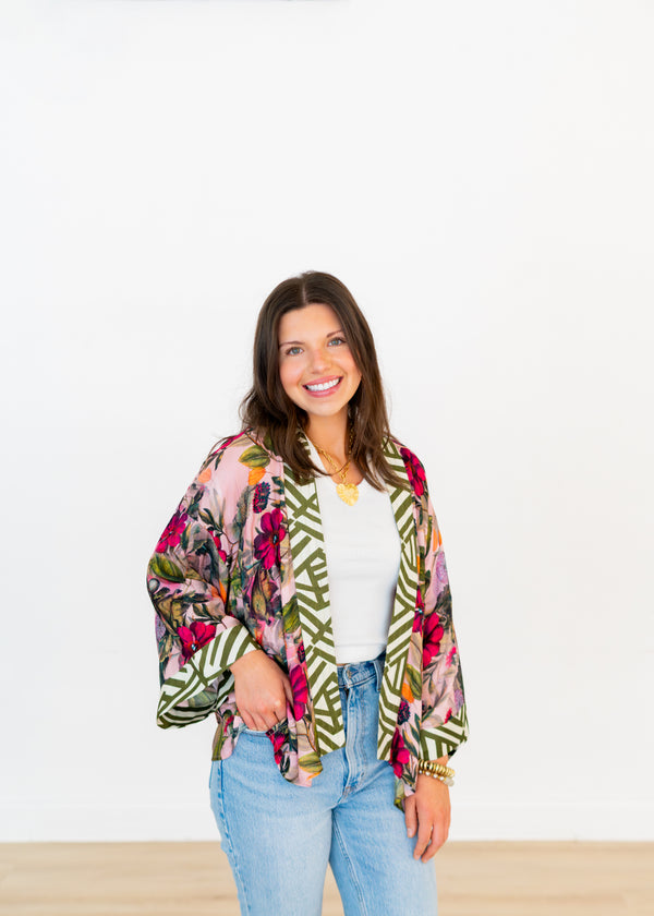 KensGeo Short Kimono