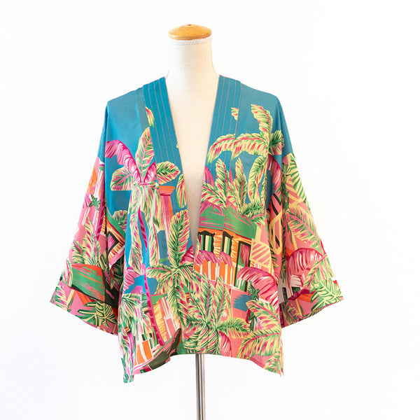 Caribbean Breeze Short Kimono