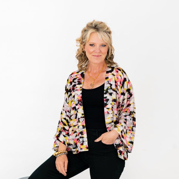 Modern Moonlight Short Kimono