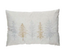 Metallic Trees Pillow