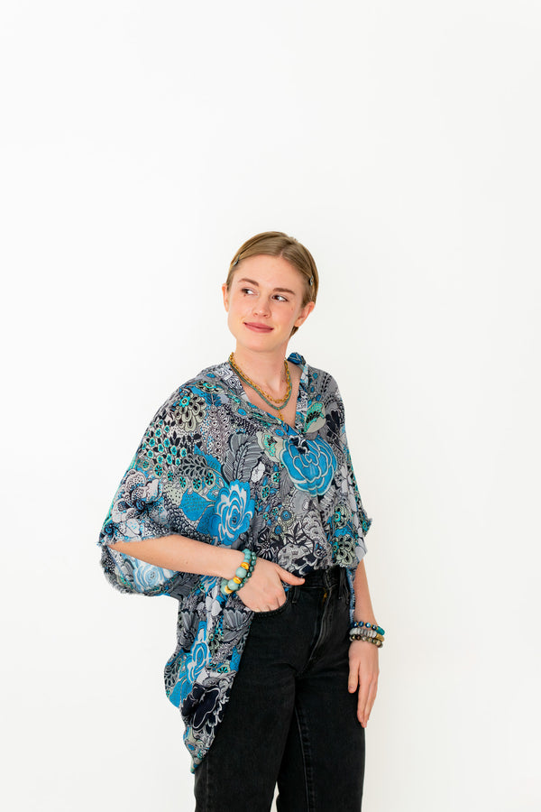 Bombay Blue Tunic