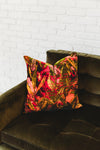 Featherington- Green Silk Velvet Pillow