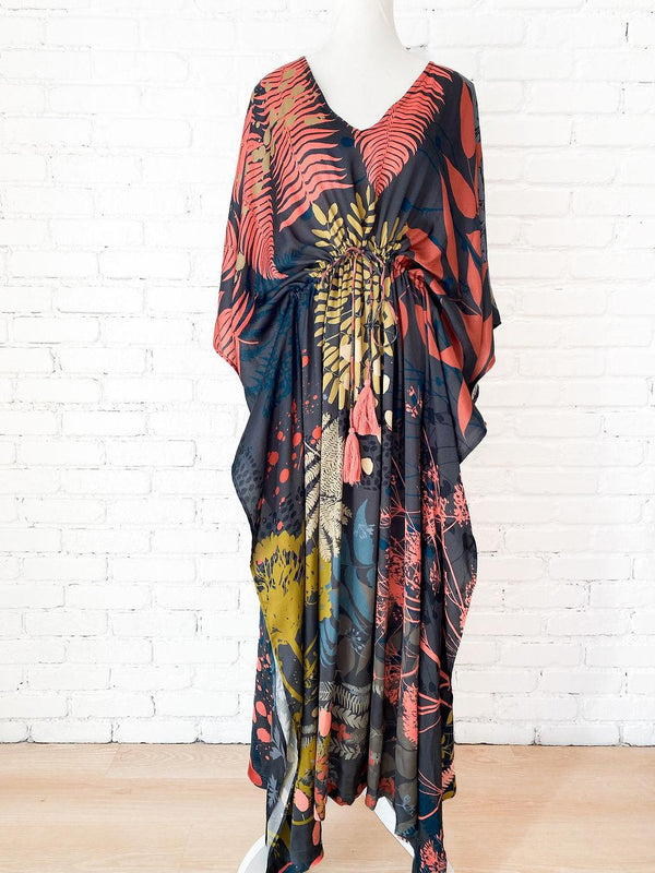 Maidenhair Tie Kaftan