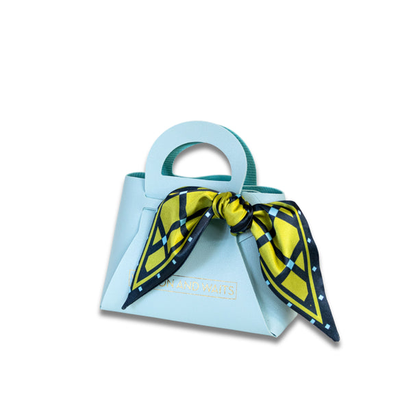 Lattice Grid Accessory Scarf