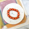 Speckled Clay Bracelet - Persimmon