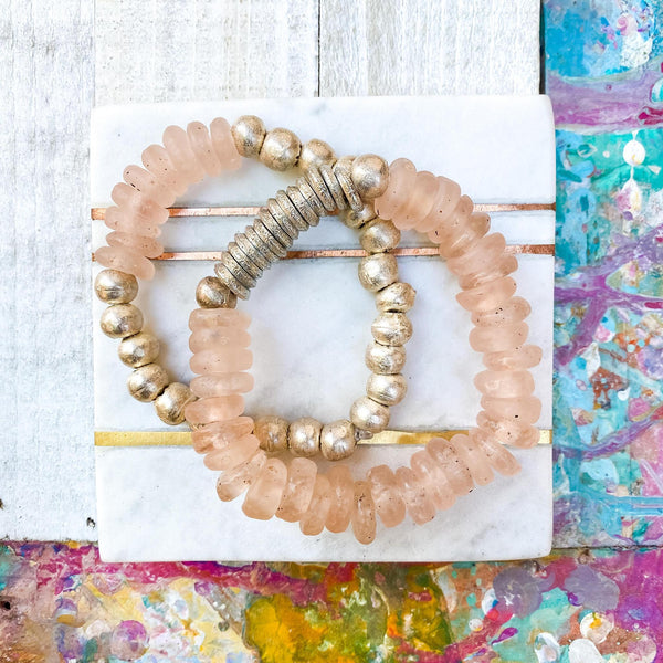 Rose Quartz Stack