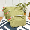 Olive Linen Bags