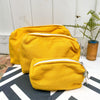 Mustard Linen Bags